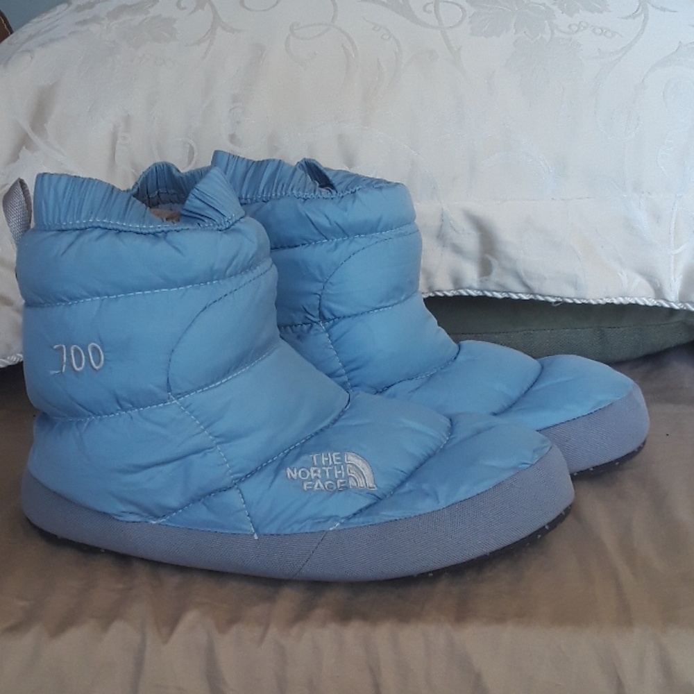 The North Face Blue Slipper Booties M